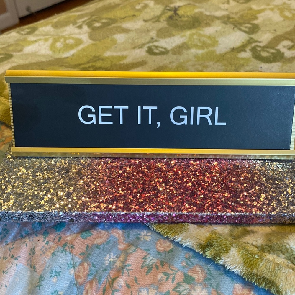 Desk sign